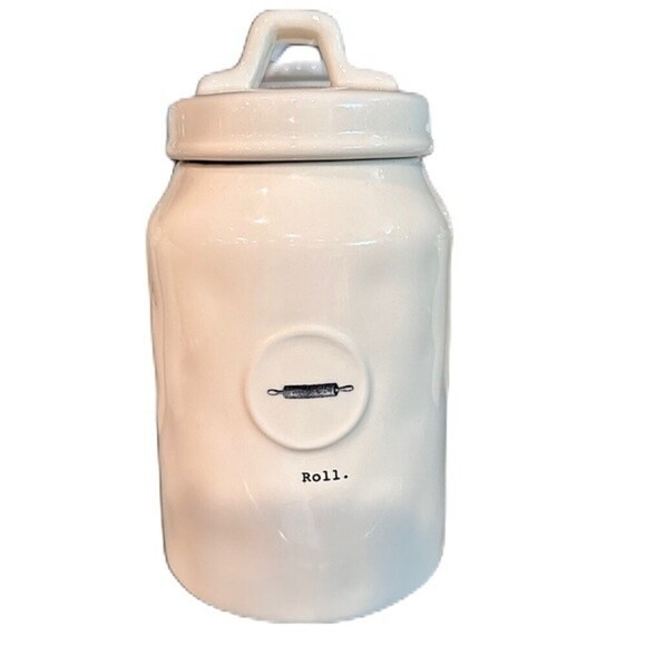 Rae Dunn Icon Roll‎ Canister 2018 - Picture 7 of 9